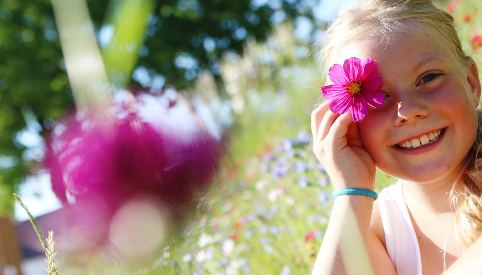 Kind beim Familienurlaub im Mostviertel