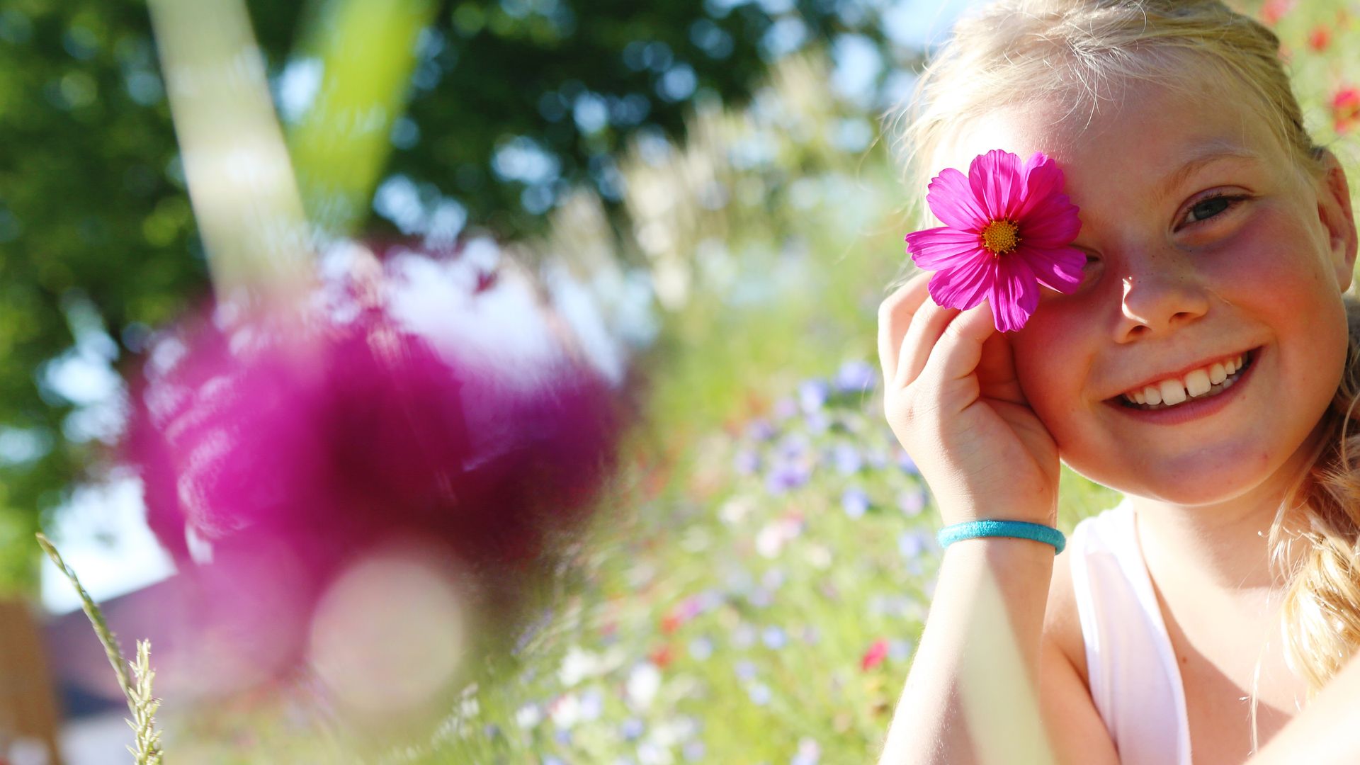 Kind beim Familienurlaub im Mostviertel