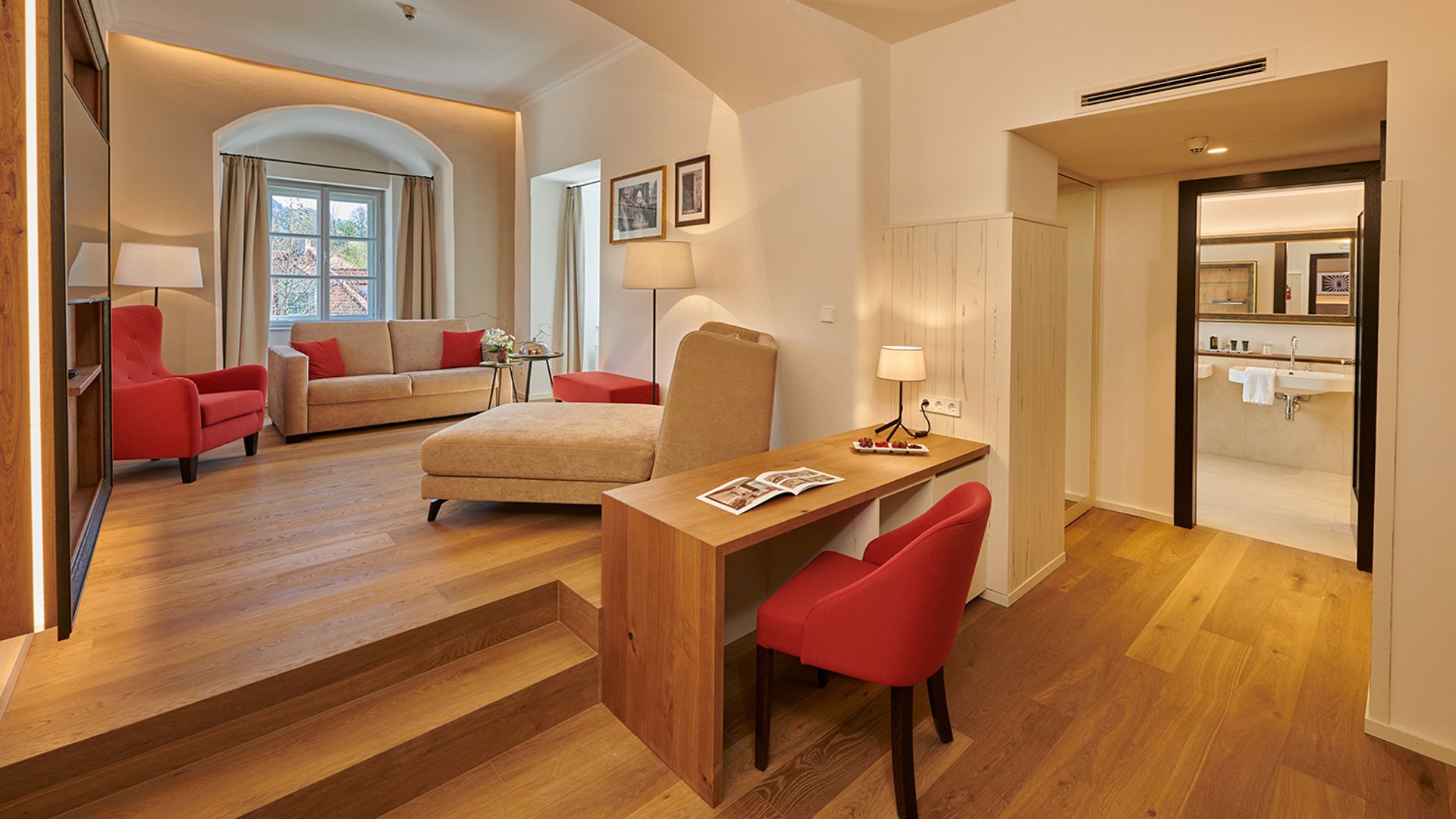 Frühstück in der Turmsuite