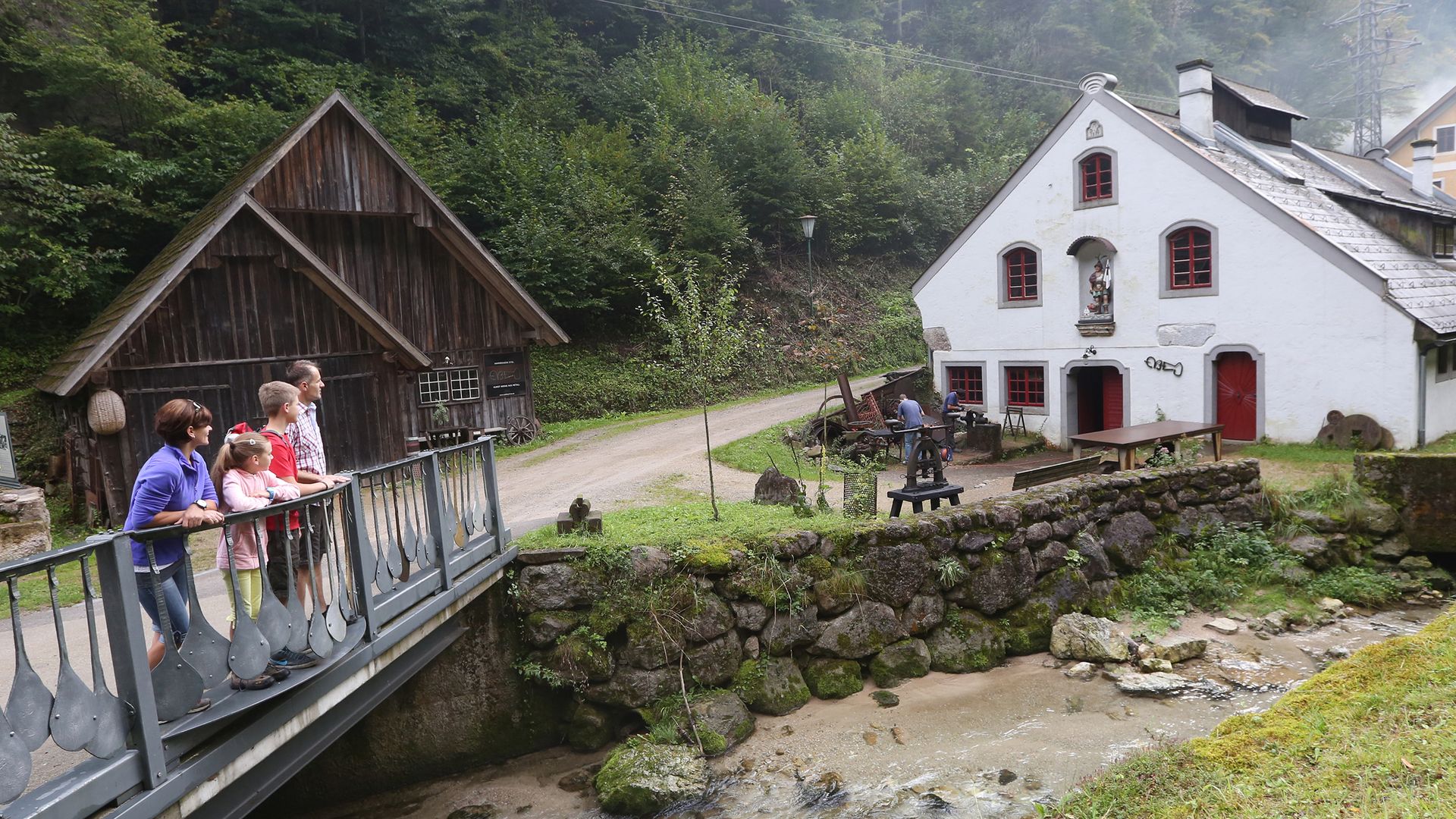 Familienurlaub beim Wandern in Ybbsitz
