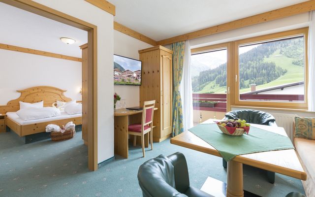 Hotel Zimmer: Alpen-Suite „klein“ | 40 qm - 2-Raum - Kaiserhof