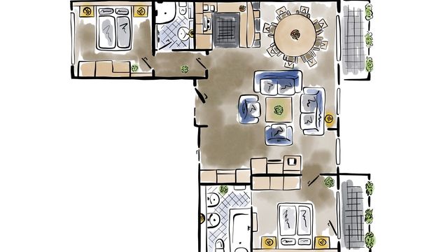 Apartment „Große Suite“ image 9 - Familotel Erzgebirge Elldus Resort