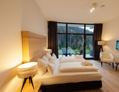 DAS GRASECK - mountain hideaway & health care: Room with terrace