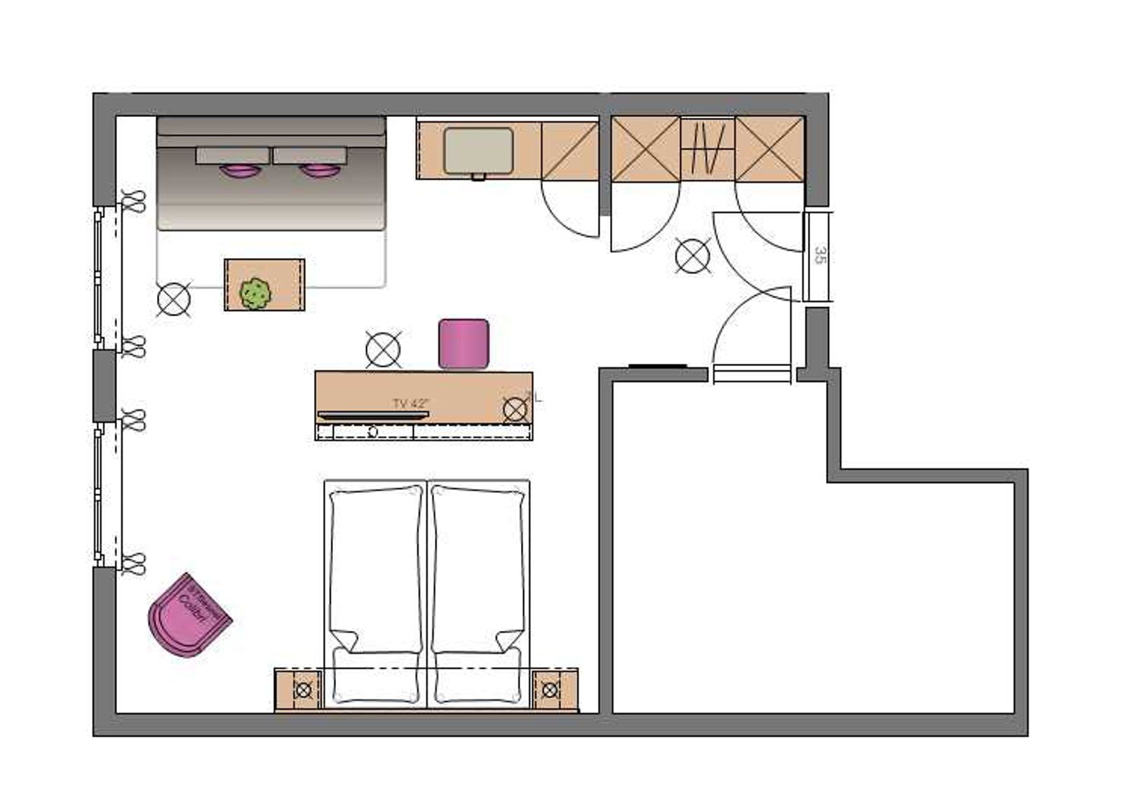 Deluxezimmer image 6 - Hotel Sonne Gengenbach