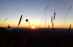 Biohotel Schratt: Sonnenuntergang - Berghüs Schratt, Oberstaufen-Steibis, Allgäu, Bayern, Deutschland