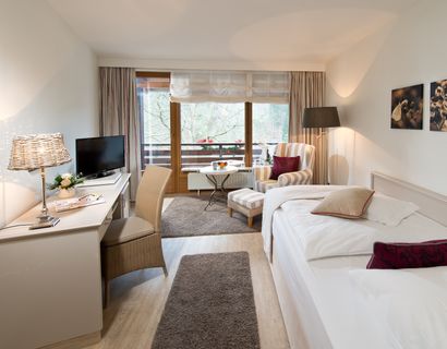 Romantischer Winkel - RoLigio® & Wellness Resort: Single room with lake view