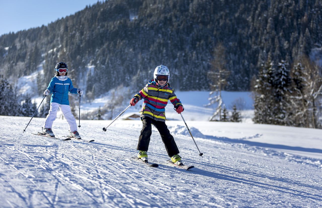 Skifahren mit der ganzen Familie