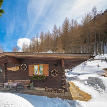 Winter, Bergkristall Hütte, St. Sigmund im Sellrain, Tirol, Tirol, Österreich