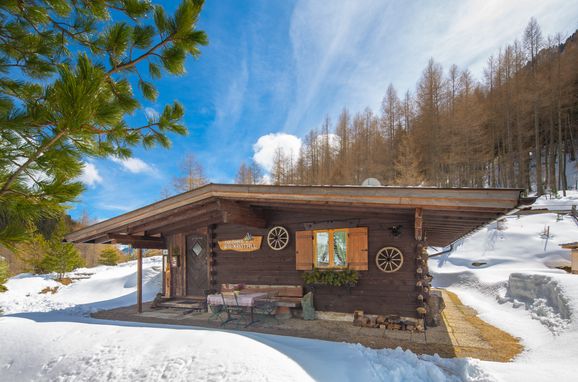 Winter, Bergkristall Hütte, St. Sigmund im Sellrain, Tirol, Tyrol, Austria