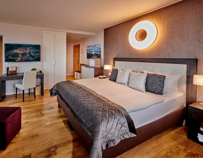Spa & Genuss Resort Der Birkenhof : De Luxe Doppelzimmer 32qm mit Balkon