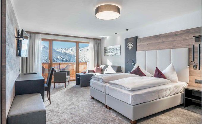 Hotel Zimmer: Suite Gletscherblick - Ski & Wellnessresort Hotel Riml