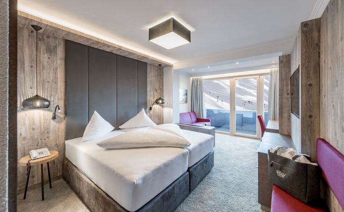 Hotel Zimmer: Doppelzimmer Süd - Ski & Wellnessresort Hotel Riml