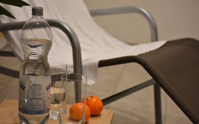 Relaxbereich der Sauna