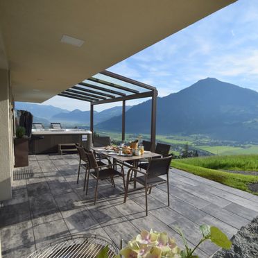 Sommer Terrasse, Deluxe Suite Goldreh, Kaltenbach im Zillertal, Tirol, Tirol, Österreich