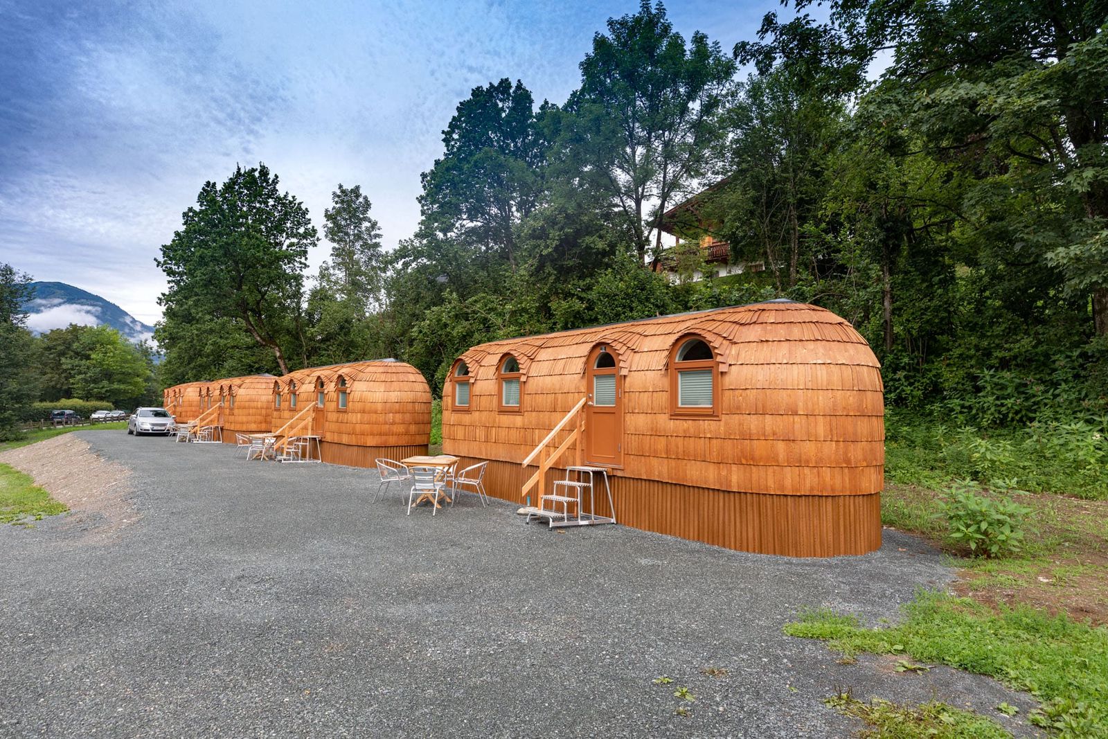 biohotel bruggerhof camping mobile home igluhut