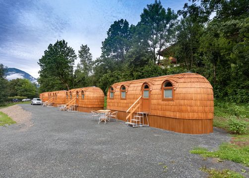 BIO HOTEL Bruggerhof: Igluhut Mobile Home - Bruggerhof – Camping, Restaurant, Hotel, Kitzbühel, Tirol, Österreich