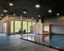 Biohotel Blaslahof: Wellnessbereich mit Pool - Blasla Hof, Gsies, Pustertal, Trentino-Südtirol, Italien