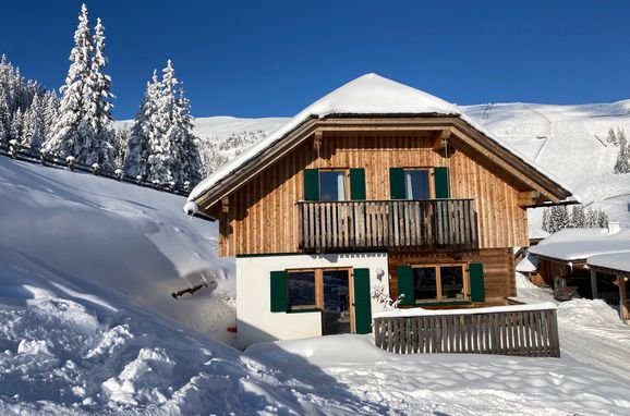 Winter, Hüttenzauber Lachtal, Schönberg-Lachtal, Steiermark, Österreich