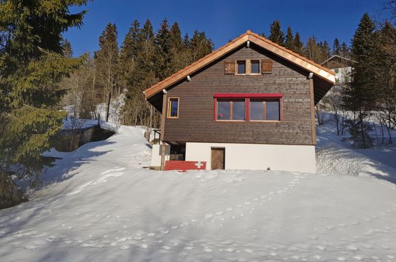 Außen Winter 29 - Hauptbild, Ferienchalet de la Vue des Alpes im Jura, La Vue-des-Alpes, Jura, Jura, Schweiz