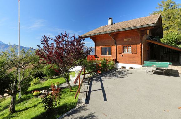 Außen Sommer 1 - Hauptbild, Chalet "Zan Fleuron" in den Waadtländer Alpen, Gryon, Waadtländer Alpen, Waadt, Schweiz