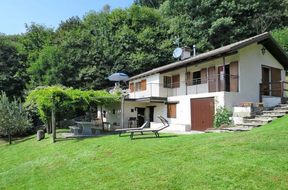 Außen Sommer 1 - Hauptbild, Ferienhaus Baita Lavu, Cannero Riviera, Lago Maggiore, Lombardei, Italien