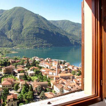 Außen Sommer 4, Ferienhaus Ca' Rossa, Porlezza, Luganer See, Lombardei, Italien