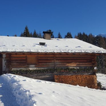 Außen Winter 23, Chalet Tabia, Predazzo, Fleimstal, Trentino-Südtirol, Italien