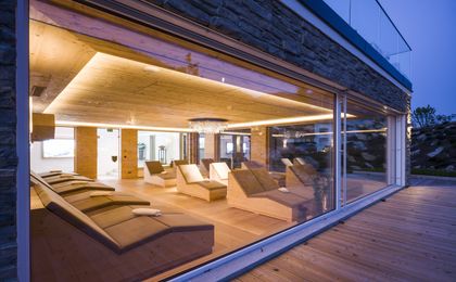 Thierseerhof - Wellness hotel - Außenansicht am Abend