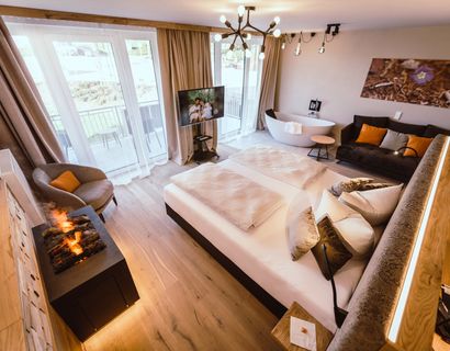 360° Glück | 4,5 Sterne Landrefugium Obermüller: Doppelzimmer Glücksoase