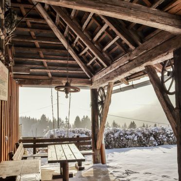 Außen Winter 55, Kopphütte am Klippitztörl, Klippitztörl, St Margarethen, Kärnten, Österreich