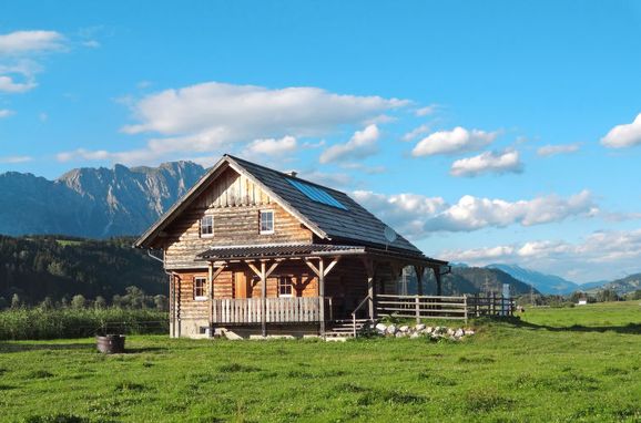 Außen Sommer 1 - Hauptbild, Blockhütte Steiner, Stein an der Enns, Steiermark, Steiermark, Österreich