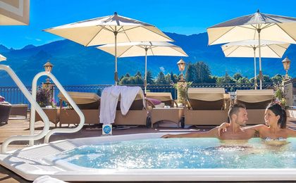 Romantik & Spa Hotel Alpen-Herz - Outdoor pool - Couples